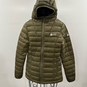 Sierra Designs Olive Puffer Jacket